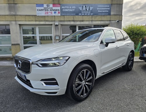 VOLVO XC60 T6 RECHARGE AWD 253 ch + 87 ch GEARTRONIC 8 BUSINESS EXECUTIVE Du 02.03.2021 – 72 000 KMS – 35 490 €