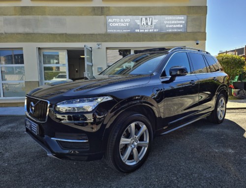 VOLVO XC90 TWIN ENGINE T8 AWD 303ch + 87ch GEARTRONIC 8 MOMENTUM 7PL Du 14.01.2019 – 83 000 KMS – 40 990 €