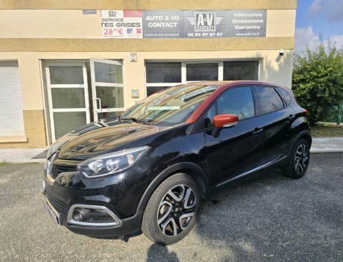 RENAULT CAPTUR dCi 90CH ENERGY eco2 INTENS BVM5 Du 12.06.2014 – 111 800 KMS – 9 990 €