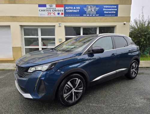 PEUGEOT 3008 GT HYBRID 225CH e-EAT8 Du 27.05.2021 – 62 900 KMS – 22 490 €