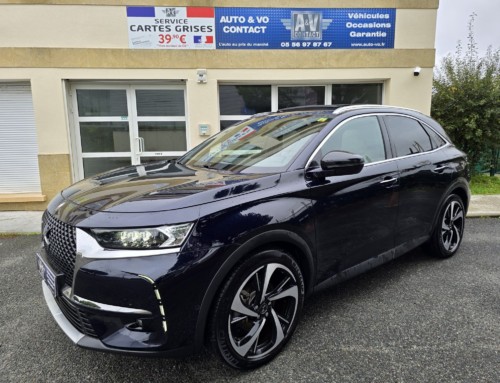 DS DS7 CROSSBACK HYBRID E-TENSE 300CH GRAND CHIC RIVOLI 4×4 EAT8 Du 22.04.2021 – 47 000 KMS – 28 490 €