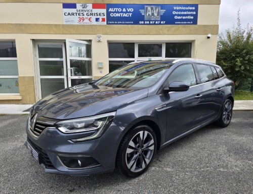 RENAULT MEGANE IV ESTATE Tce 140CH INTENS Du 11.03.2019 – 107 500 KMS – 13 490 €