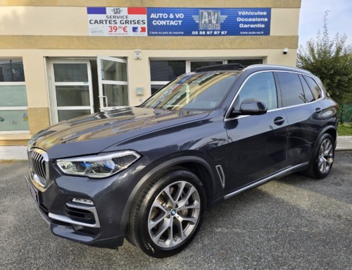 BMW X5 G05 XDRIVE 45e 394ch BVA8 XLINE Du 10.01.2020 – 61 200 KMS – 51 490 €