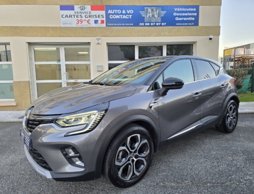 RENAULT CAPTUR Tce 140CH EDC INTENS – 21 Du 09.06.2021 – 29 500 KMS – 18 490 €