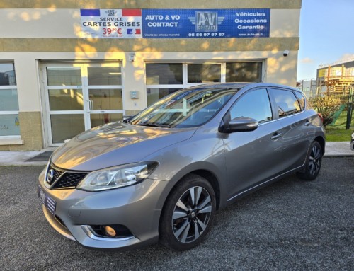 NISSAN PULSAR 1.2 DIG-T 115CH TEKNA XTRONIC 7 Du 27.02.2015 – 142 300 KMS – 8 990 €