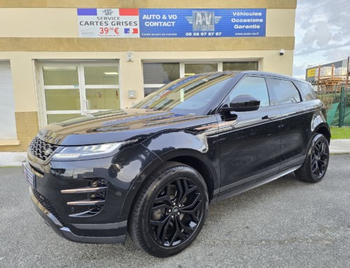 RANGE ROVER EVOQUE II R-DYNAMIC S P300e 309CH PHEV AWD BVA8 Du 30.11.2022 – 43 000 KMS – 39 990 €