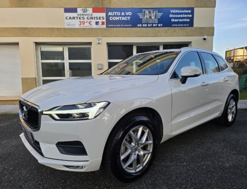 VOLVO XC60 B4 197CH GEARTRONIC 8 BUSINESS EXECUTIVE Du 16.09.2020 – 92 000 KMS – 28 990 €