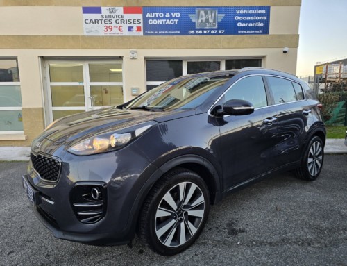 KIA SPORTAGE 1.7 CRDI 115CH ISG ACTIVE 4×2 Du 12.08.2016 – 128 500 KMS – 13 490 €