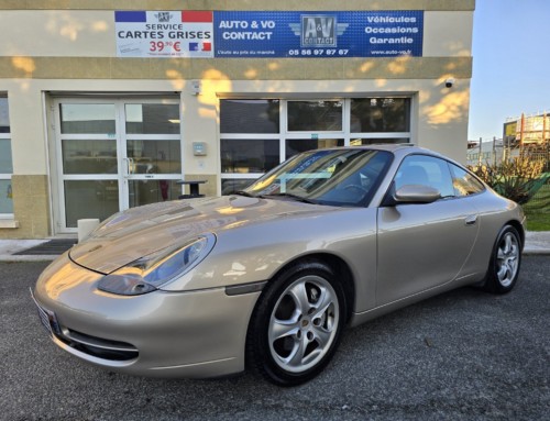 PORSCHE 991 CARRERA COUPE 996 3.4i 300CH du 06.07.1999 – 161 200 KMS – 27 490 €