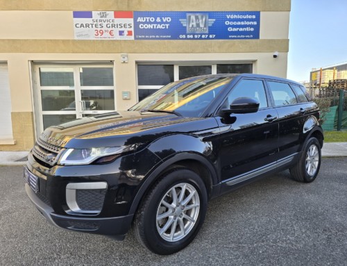 RANGE ROVER EVOQUE MARK IV TD4 150CH PURE BVA Du 22.03.2017 – 123 200 KMS – 14 990 €